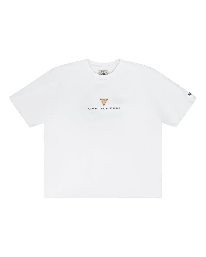 Aimé Leon Dore T-Shirt mit grafischem Print - Weiß Weiß