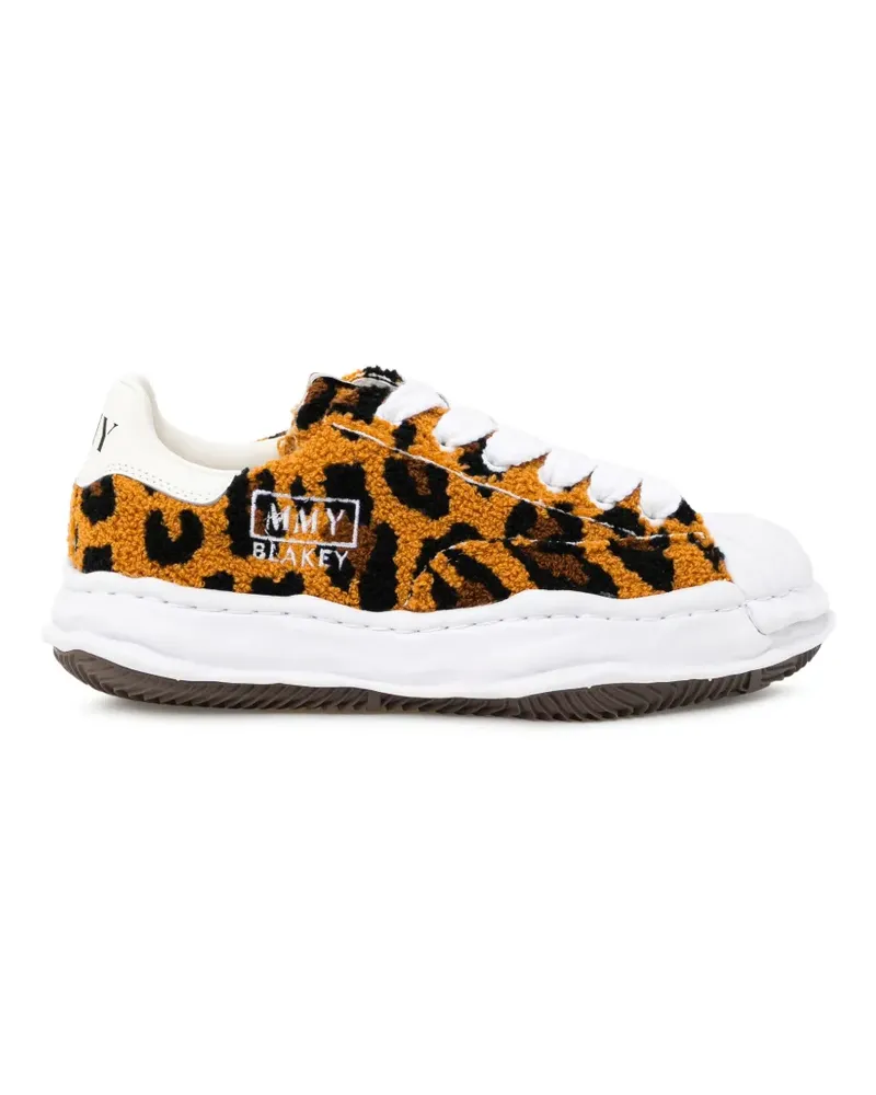 MIHARAYASUHIRO Sneakers mit Leopardenprint - Braun Braun