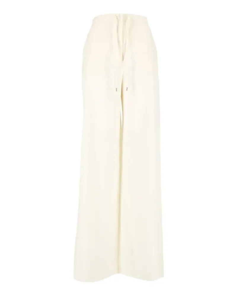 Max Mara Hose aus leichtem Wollstoff - Nude Nude