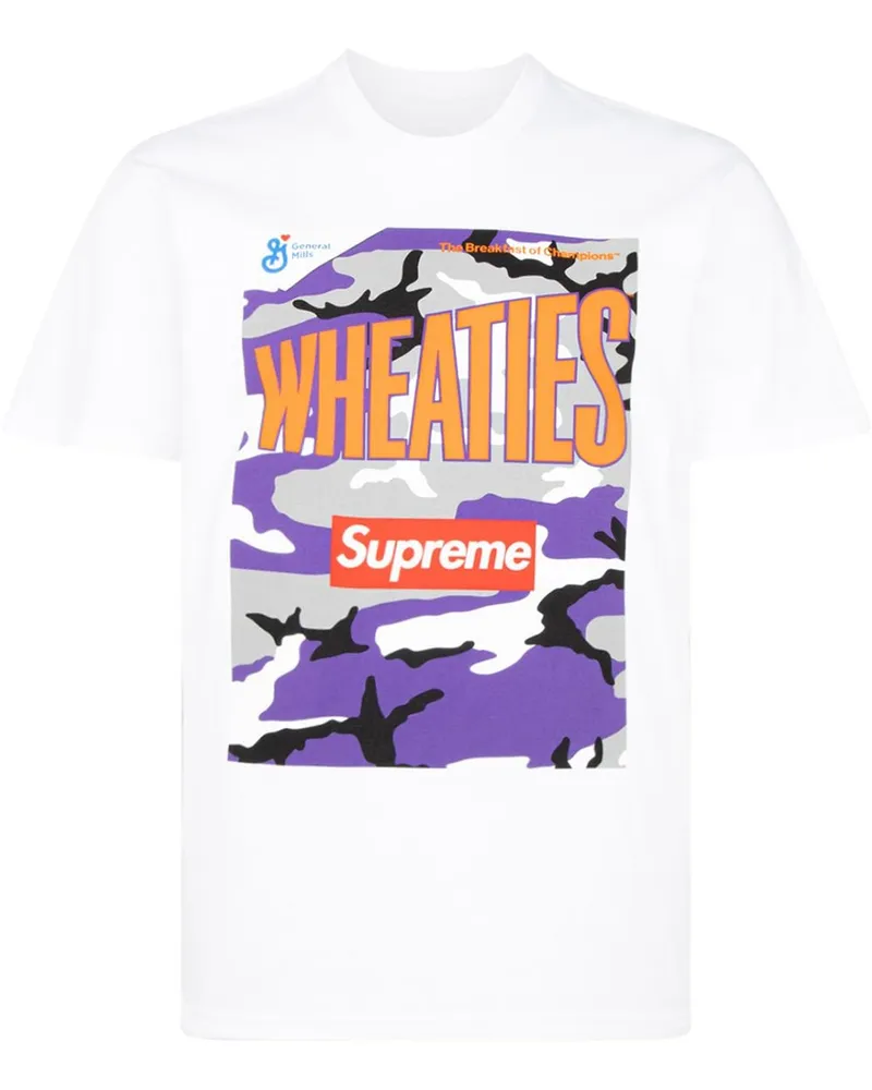 Supreme Being T-Shirt mit Logo - Weiß Weiß
