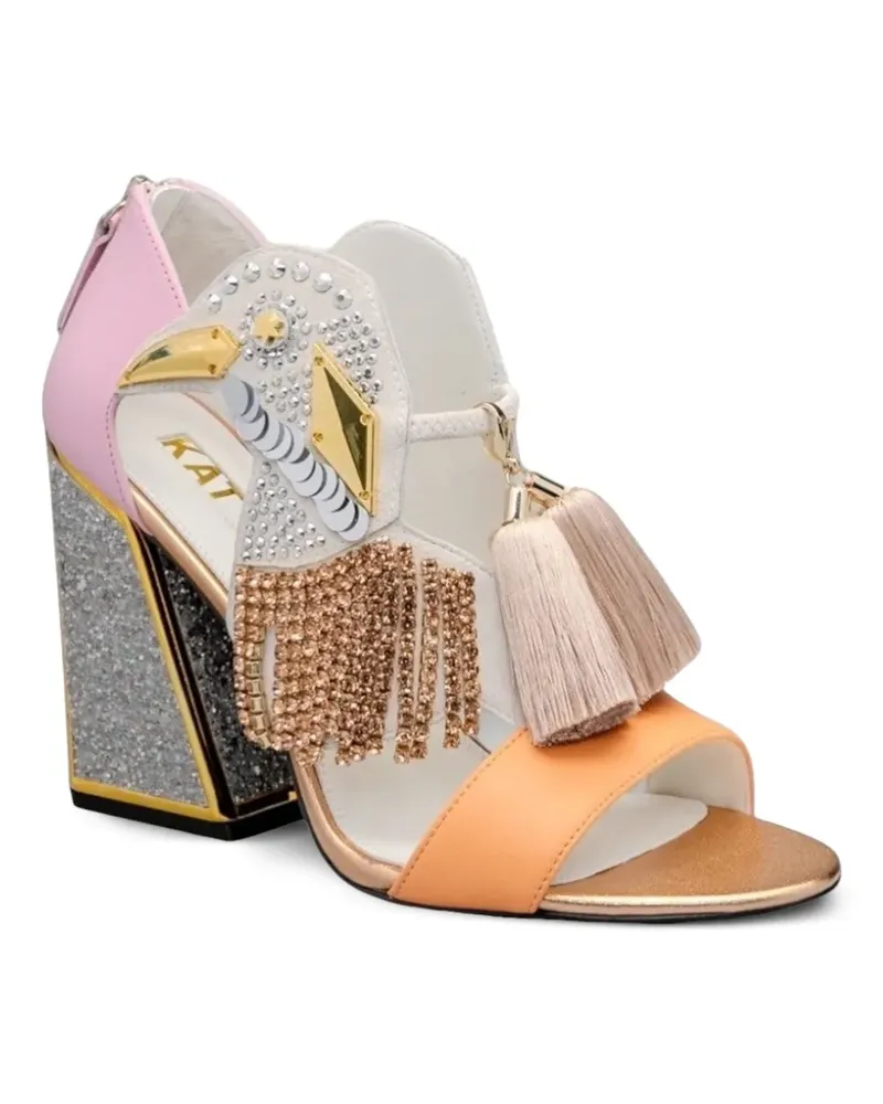 Kat Maconie Sandalen mit Quastendetail - Weiß Weiß
