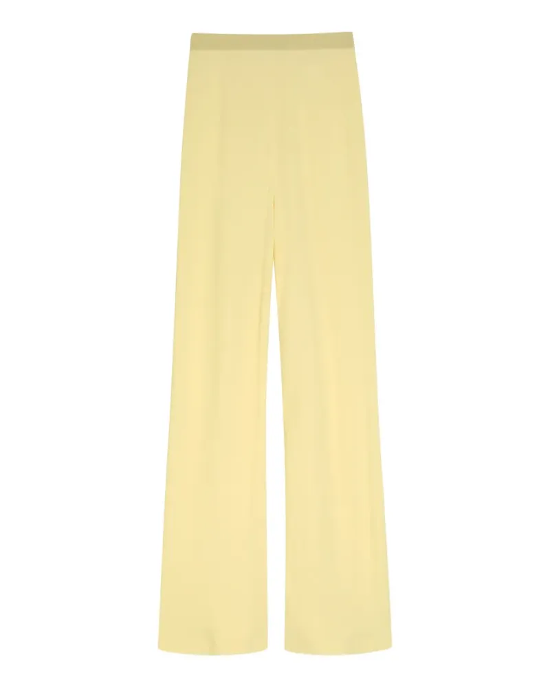 WARDROBE.NYC Hose mit geradem Bein - Gelb Gelb