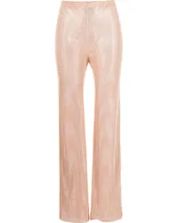 SANTA Brands Gerade Hose mit Strass Nude