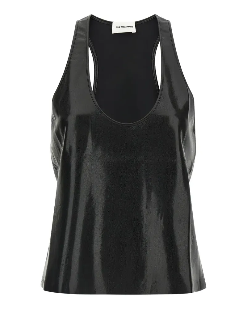 ANDAMANE Pura tank top - Schwarz Schwarz