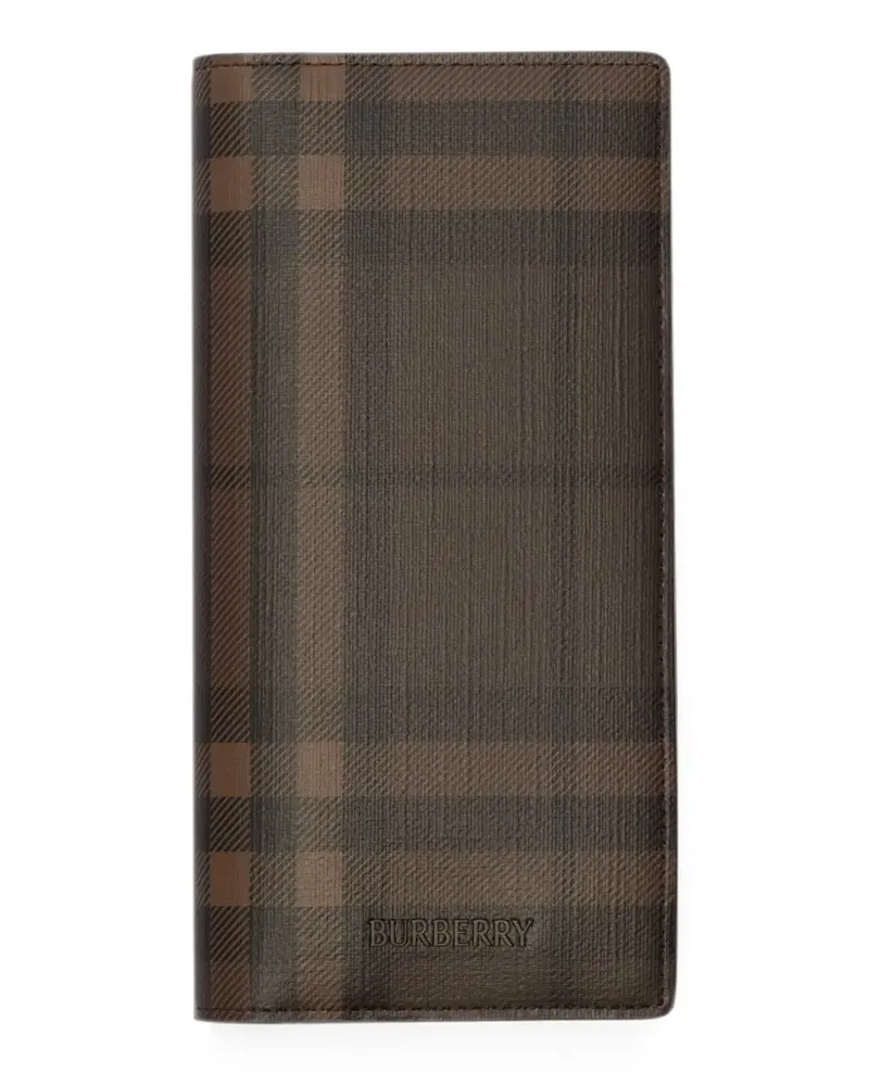 Burberry City Check Portemonnaie - Braun Braun