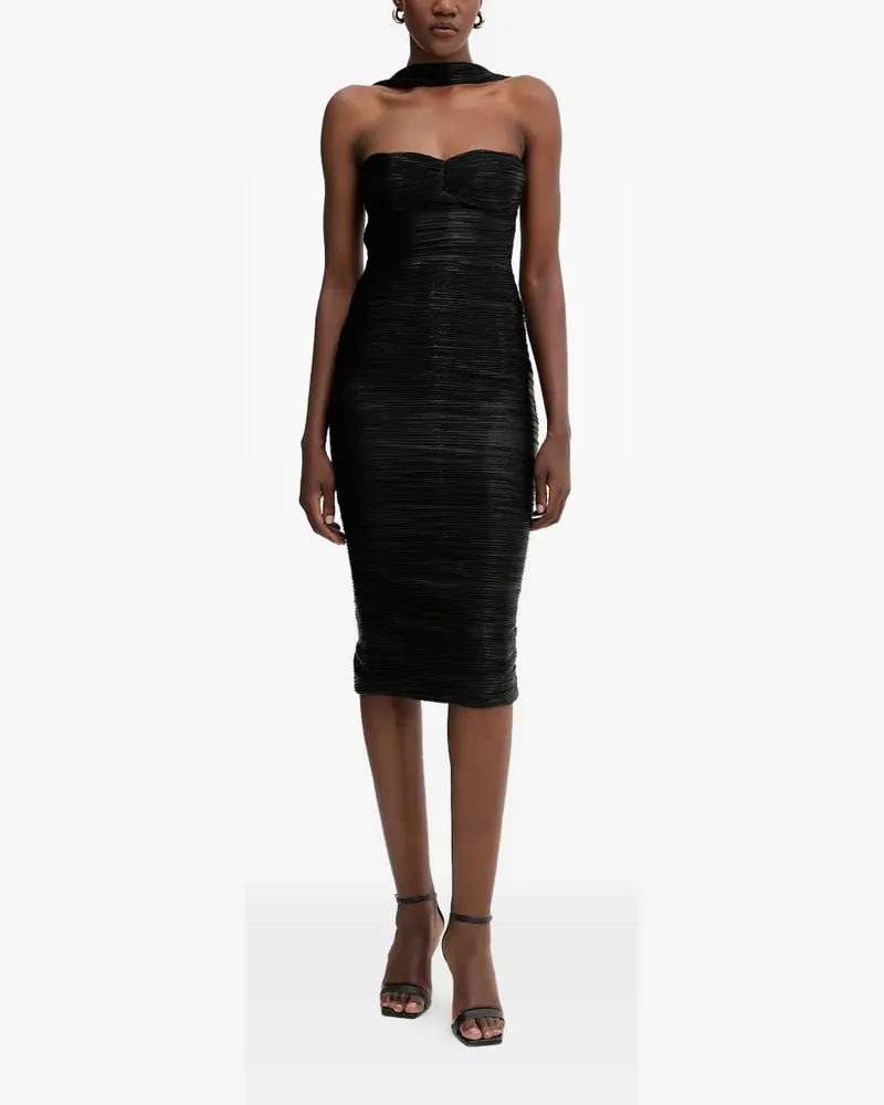 Retrofête Maelis midi dress - Schwarz Schwarz