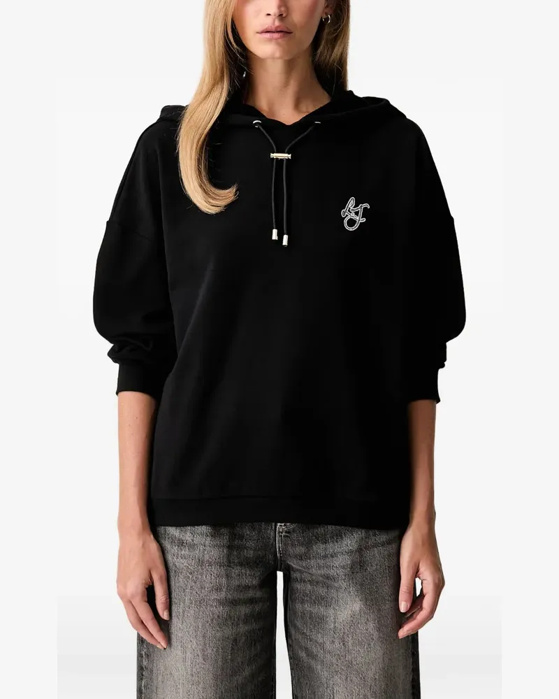 Liu Jo Sweatshirt mit Kapuze - Schwarz Schwarz