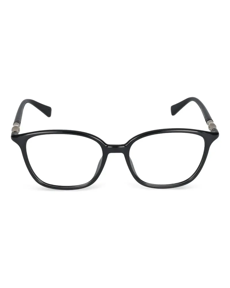 Longchamp Brille mit eckigem Gestell - Schwarz Schwarz