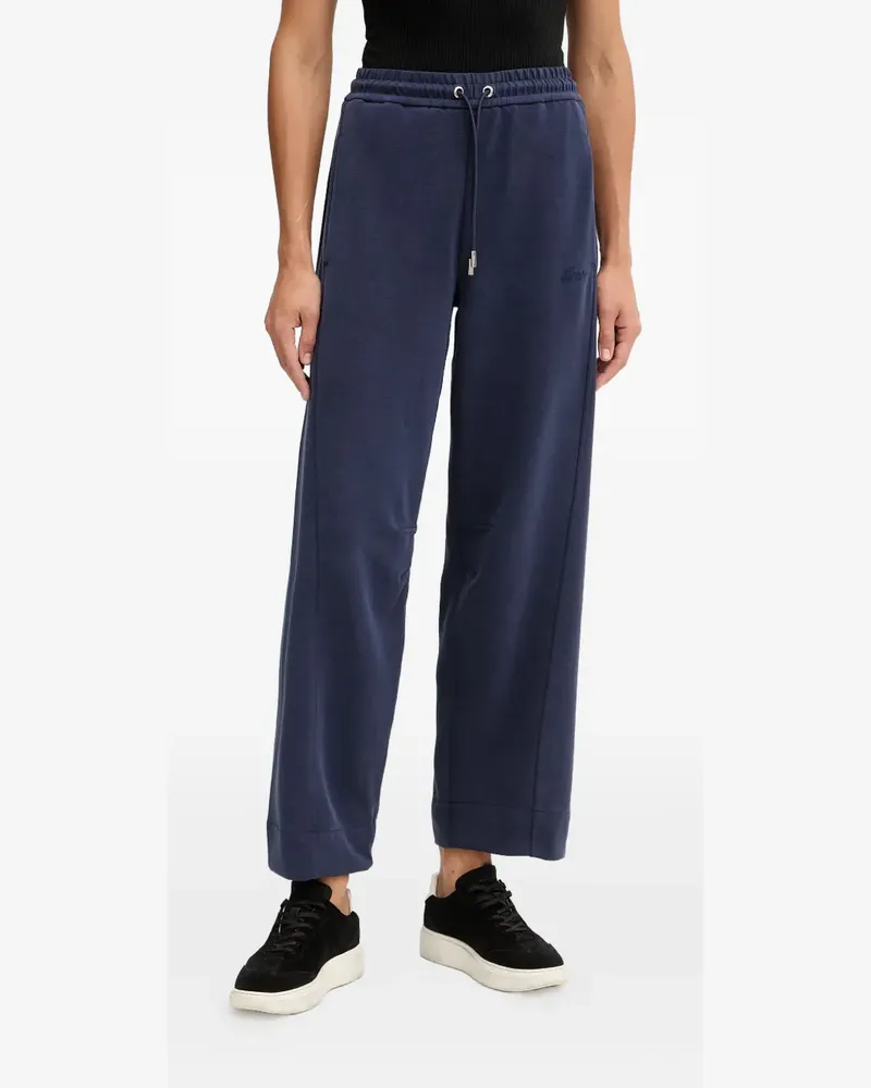 HUGO BOSS drawstring-detail track pants - Blau Blau