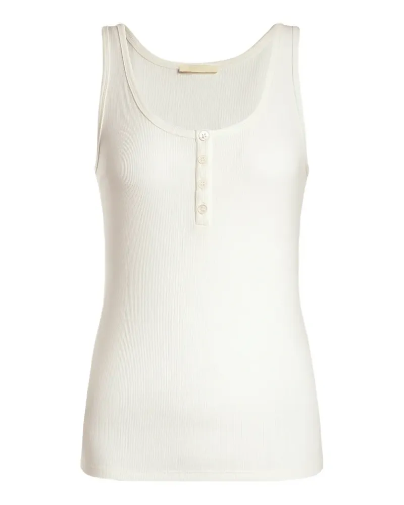 12 STOREEZ Phoebe ribbed tank top - Nude Nude