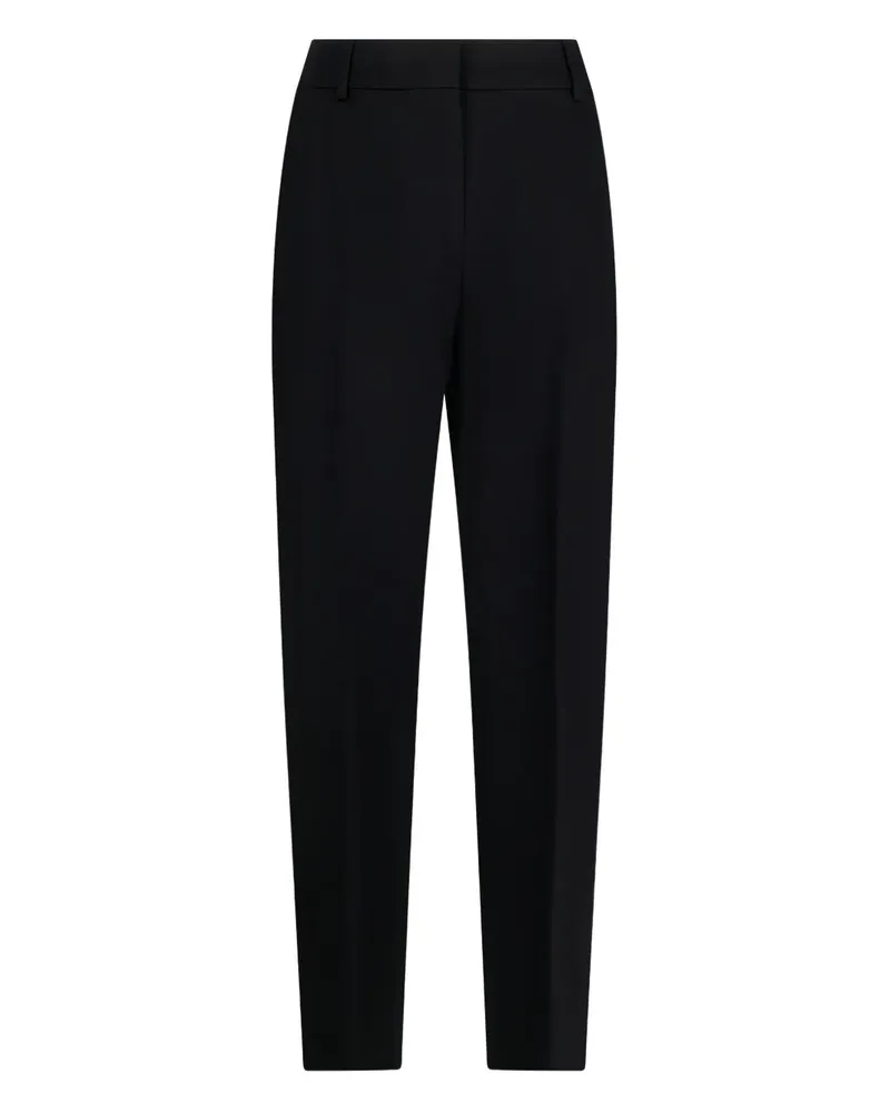 Max Mara Lince Hose mit geradem Bein - Schwarz Schwarz