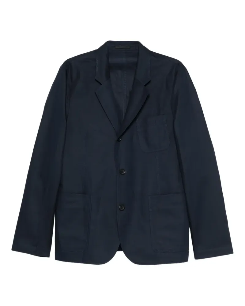 Paul Smith Sakko mit aufgesetzter Tasche - Blau Blau