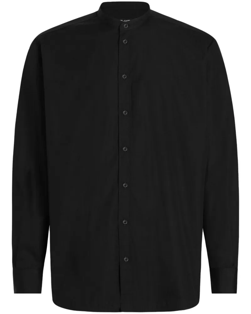Dolce & Gabbana Klassisches Hemd - Schwarz Schwarz