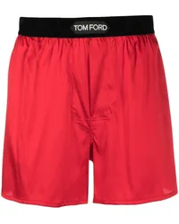 Tom Ford Boxershorts aus Seide Rot