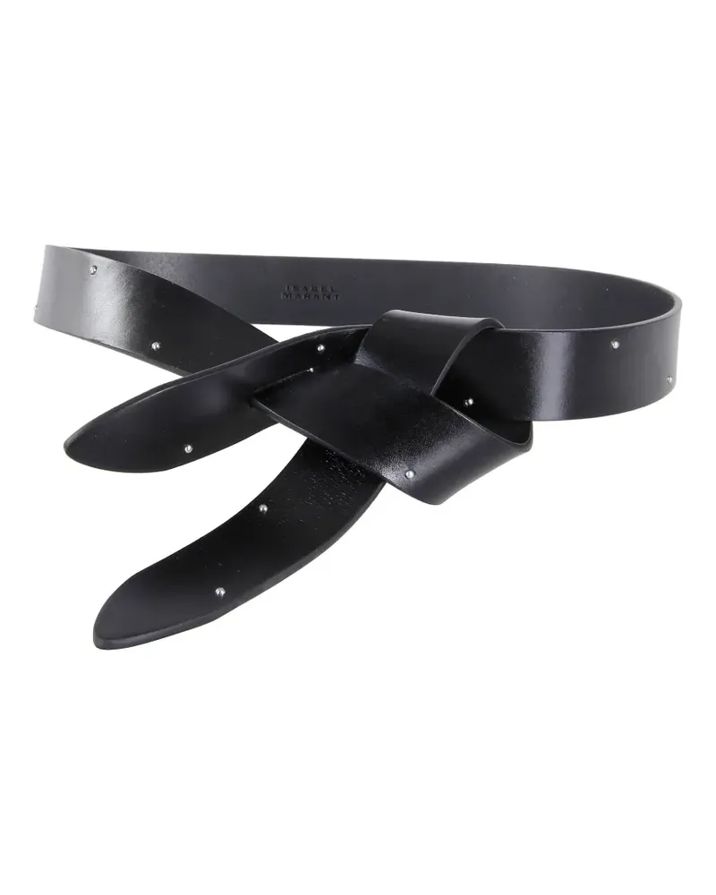 Isabel Marant Gürtel mit Knoten - Schwarz Schwarz