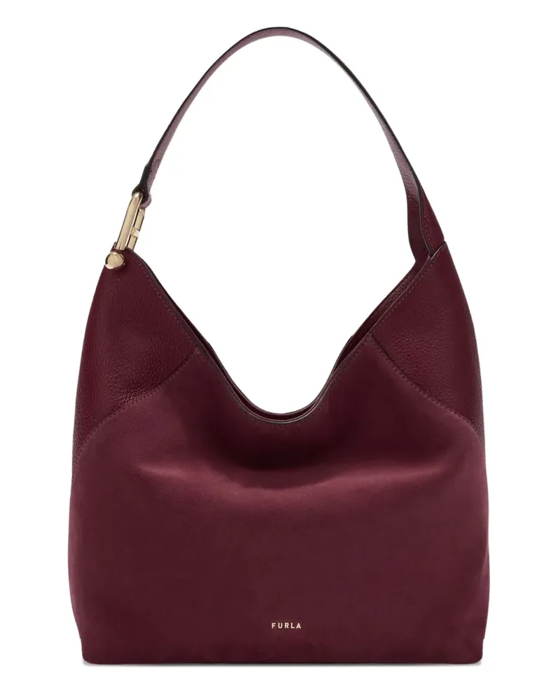 Furla Mittelgroße Lara Schultertasche - Rot Rot