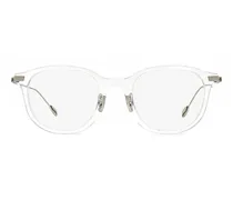 Air Pantos round-frame glasses - Weiß
