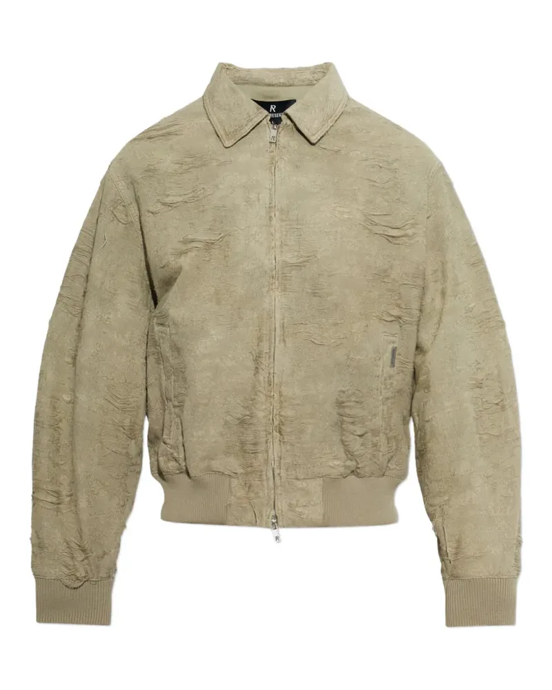 REPRESENT Jacke in Distressed-Optik - Nude Nude