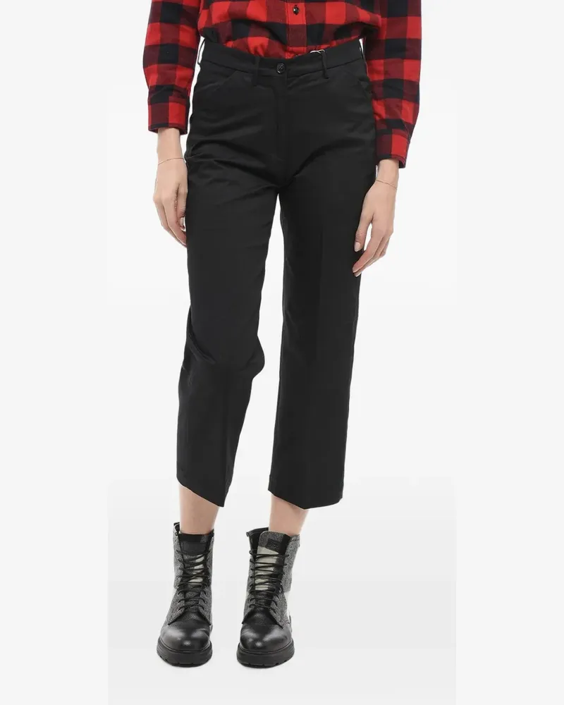 Woolrich Military Straight-Fit-Hose - Schwarz Schwarz