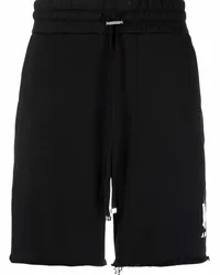 Amiri Joggingshorts mit Logo-Print Schwarz