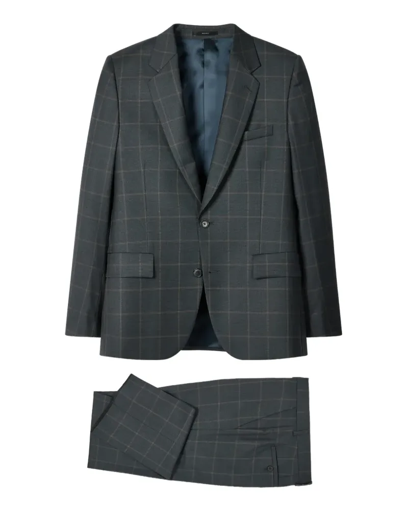 Paul Smith Karierter Anzug - Grün Grün