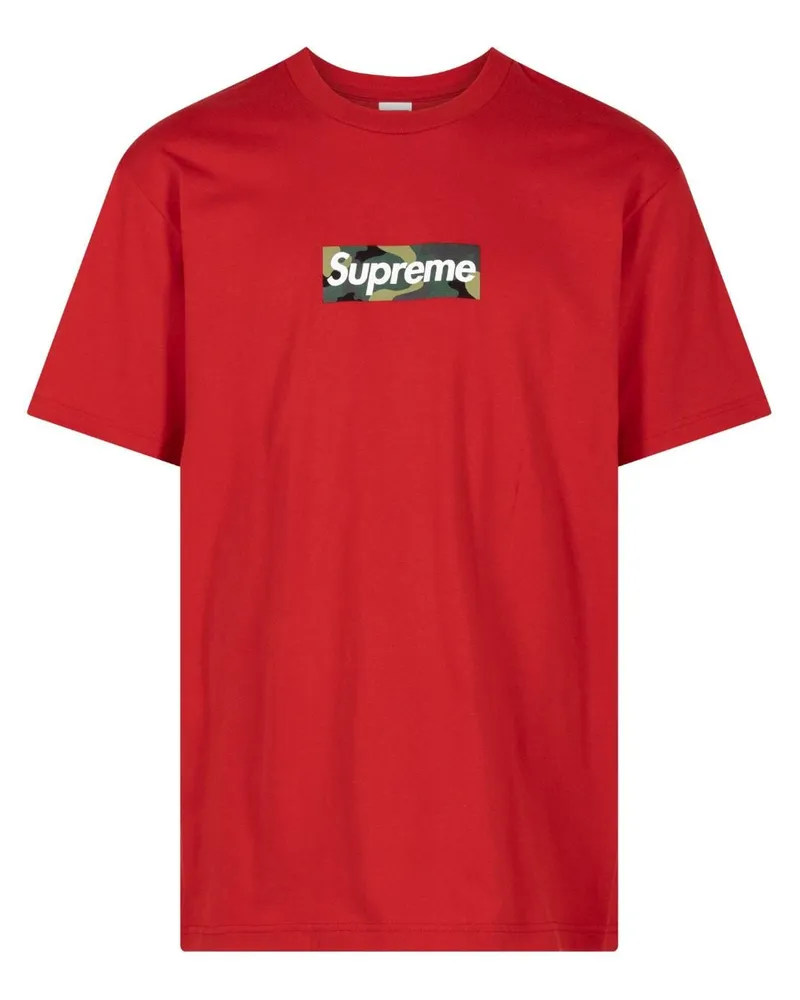 Supreme Being T-Shirt mit Logo Rot