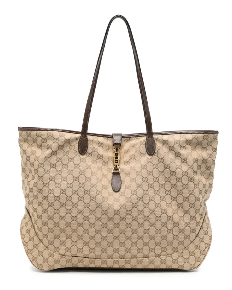Gucci Großer Jackie Tote Bag - Nude Nude