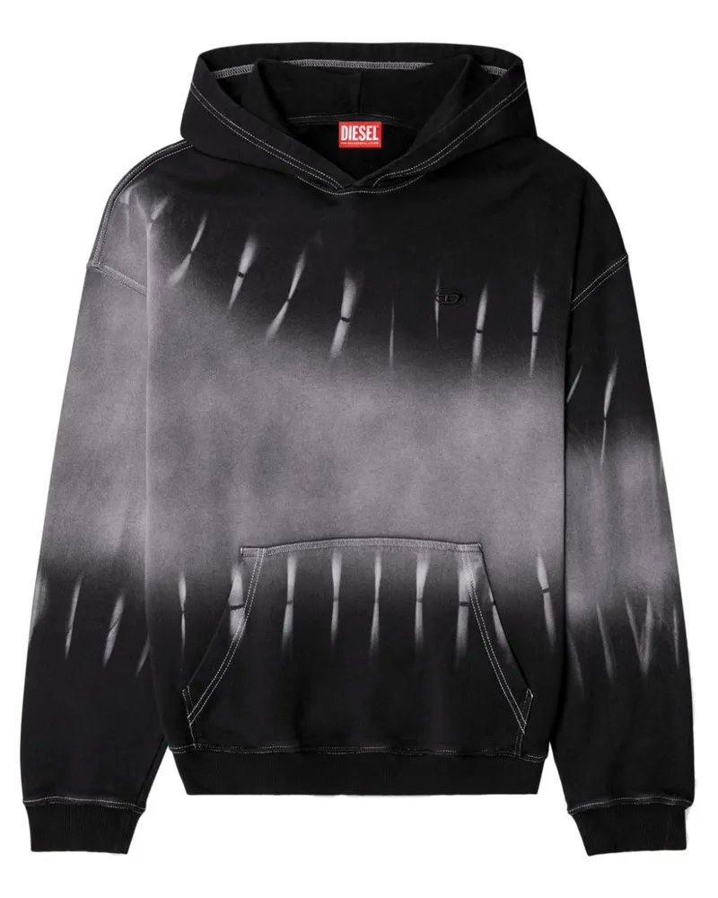 Diesel S-Boxt-Hood-R2 Hoodie - Schwarz Schwarz