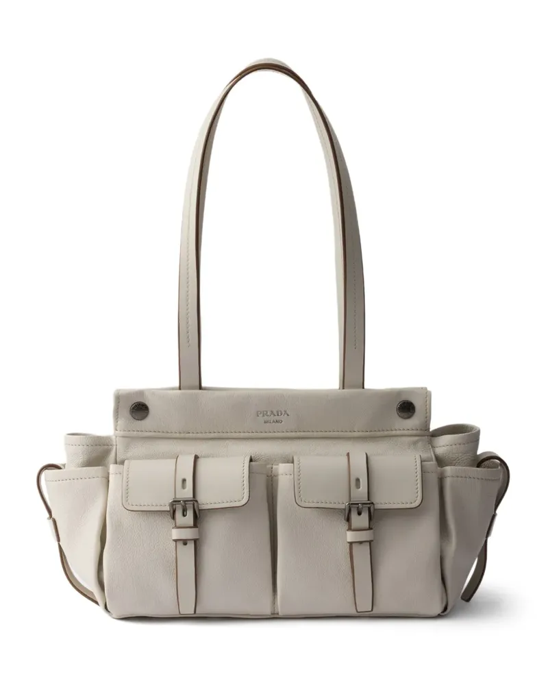 Prada Mittelgroßer Shopper - Nude Nude