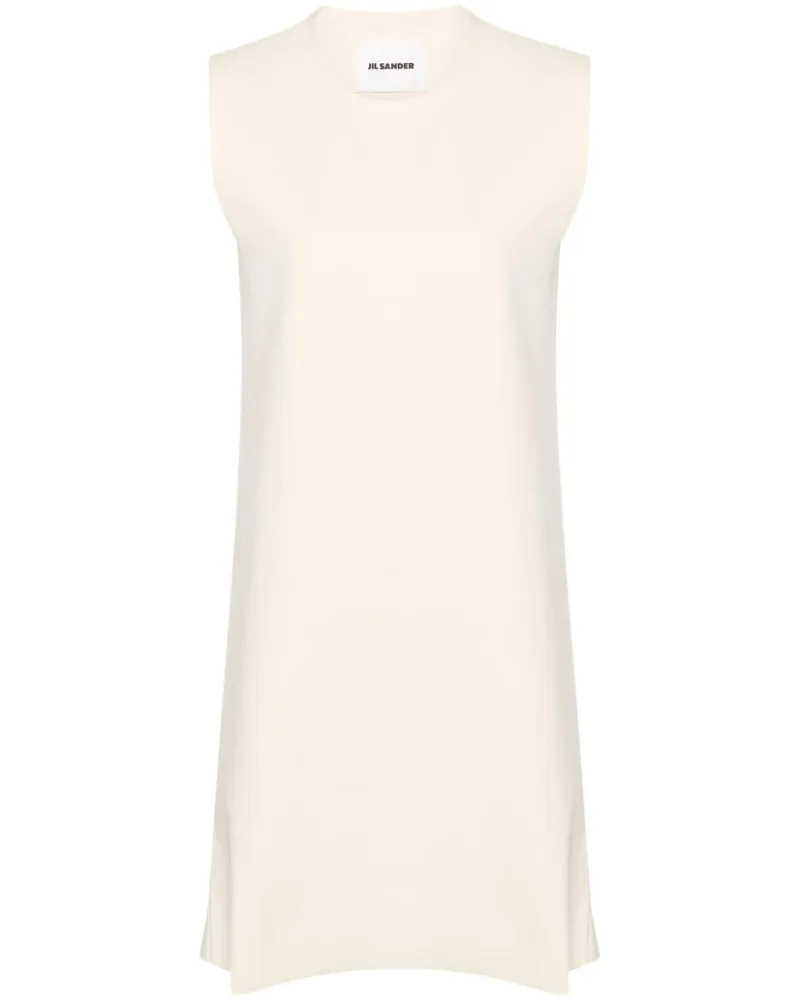 Jil Sander Ärmelloses Minikleid - Nude Nude