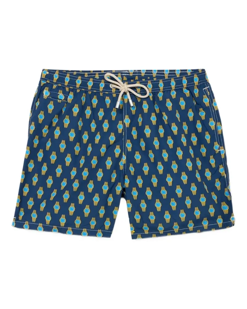 MC2 Saint Barth Micro Fantasy Badeshorts - Blau Blau