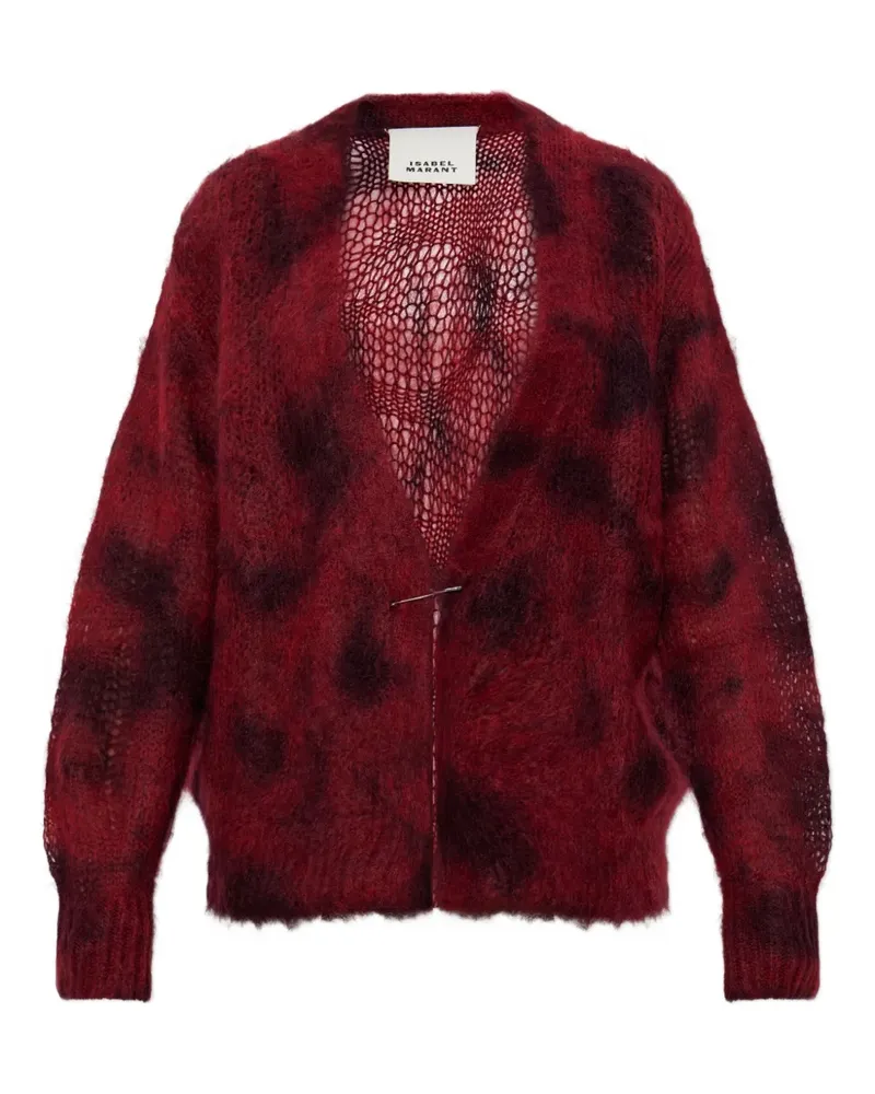 Isabel Marant Mahel Cardigan - Rot Rot