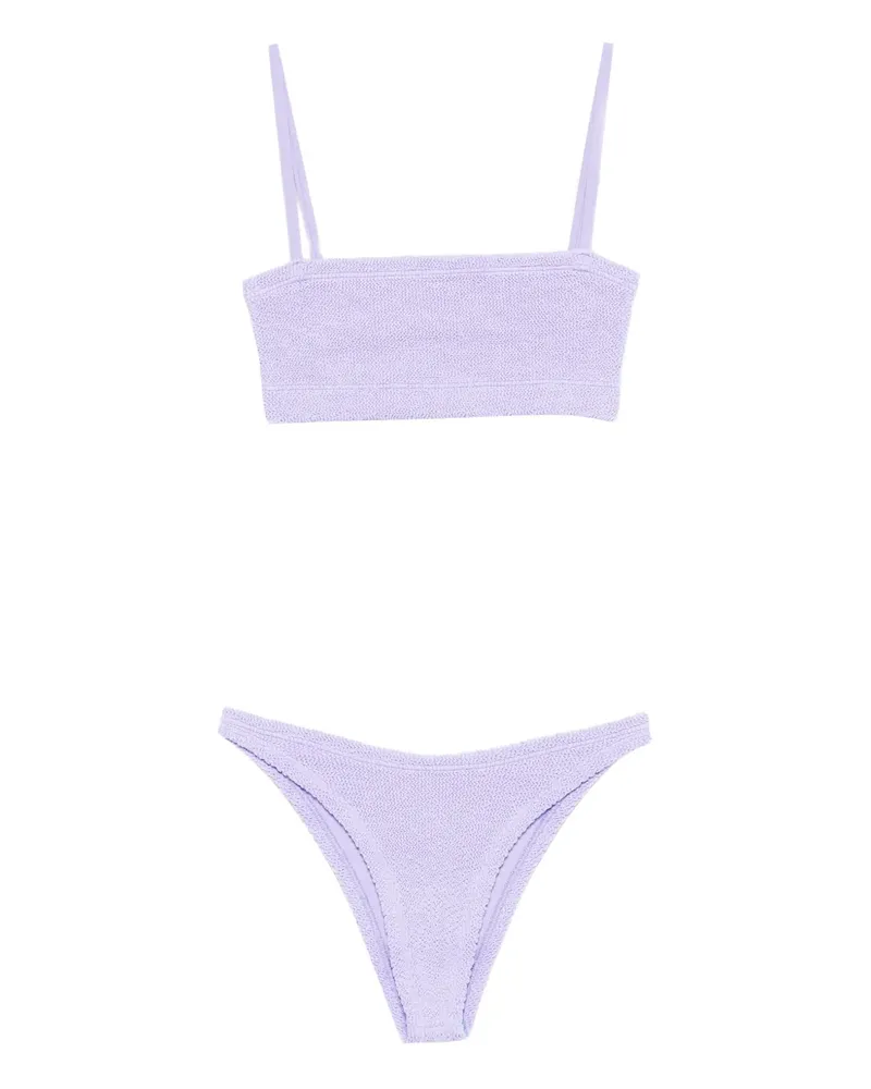 Hunza G Klassischer Bikini - Violett Violett