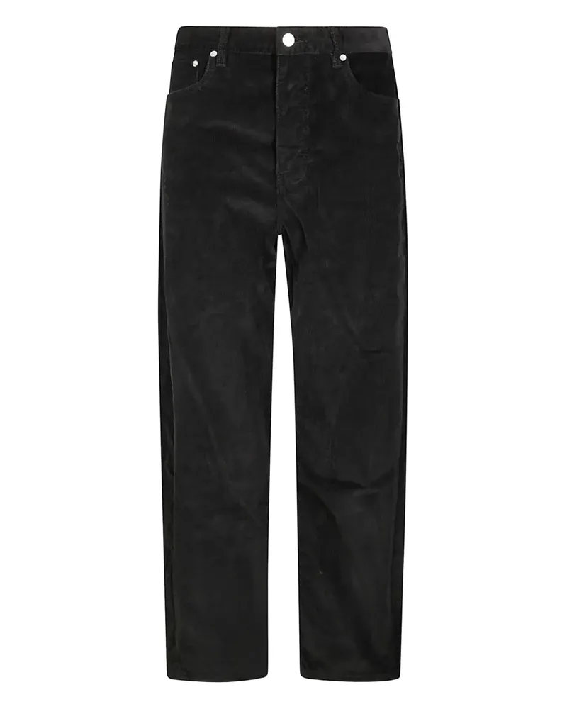 Studio Nicholson Hose aus Cord - Schwarz Schwarz