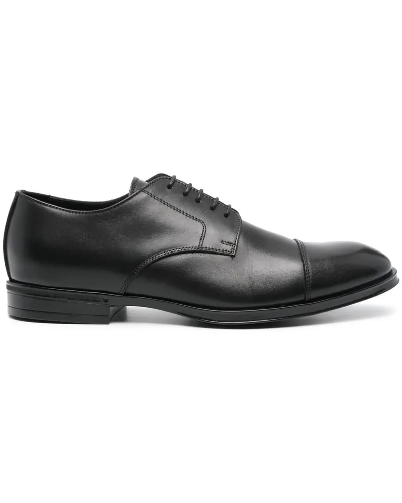Canali Derby-Schuhe mit Schnürung - Schwarz Schwarz