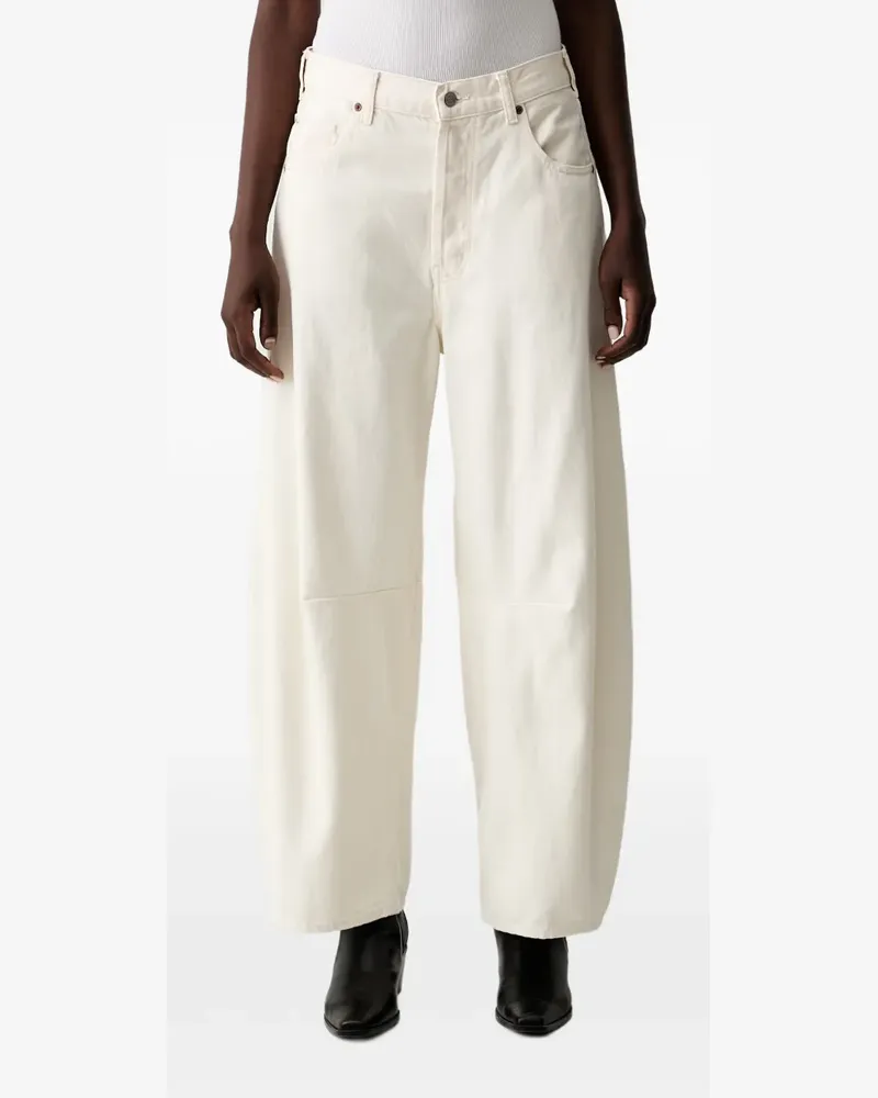 Scotch&Soda Jeans mit Logo-Patch - Weiß Weiß