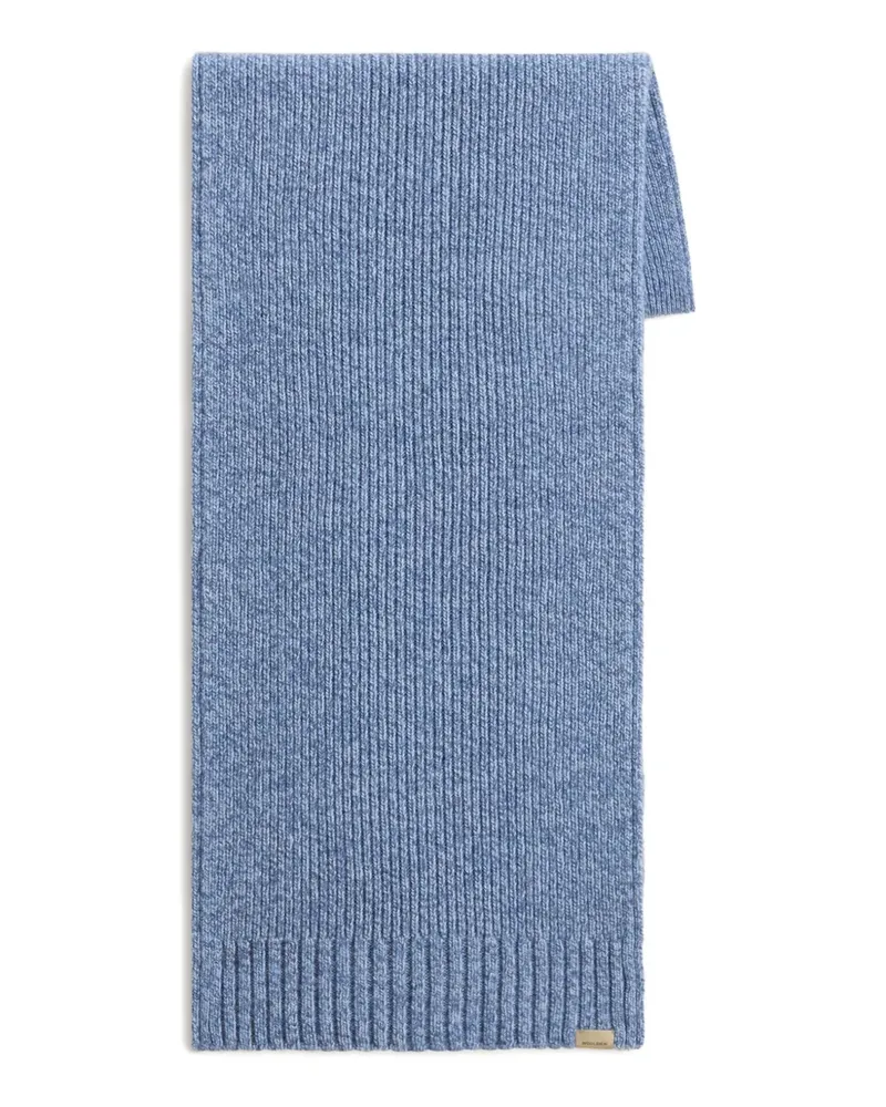 Woolrich Mouline Schal - Blau Blau