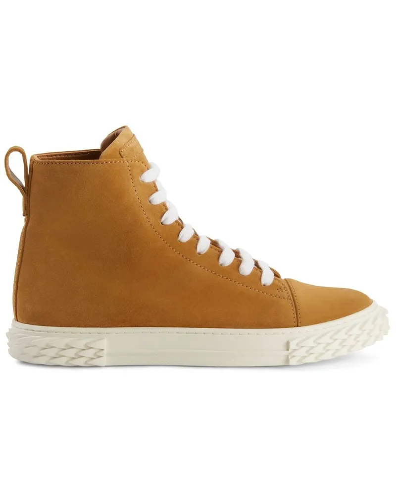 Giuseppe Zanotti Ecoblabber High-Top-Sneakers Braun