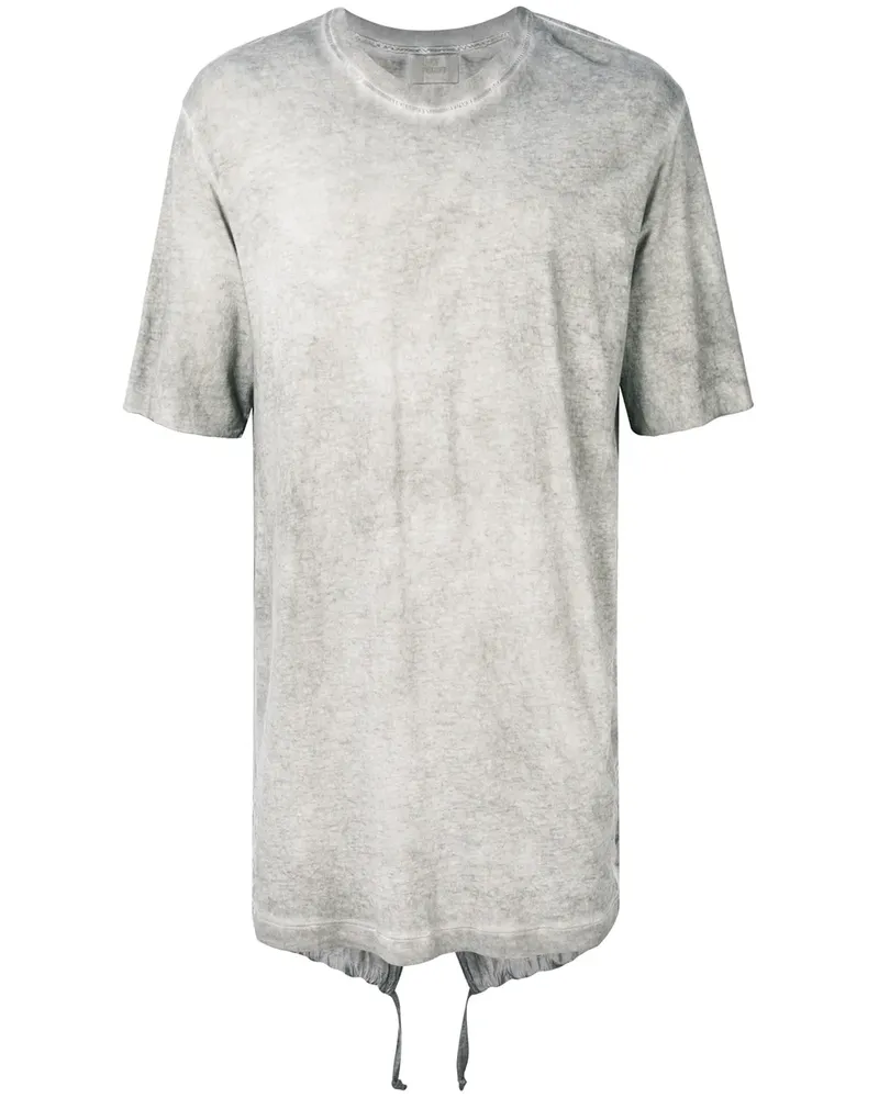 Lost and Found T-Shirt in Batik-Optik - Grau Grau