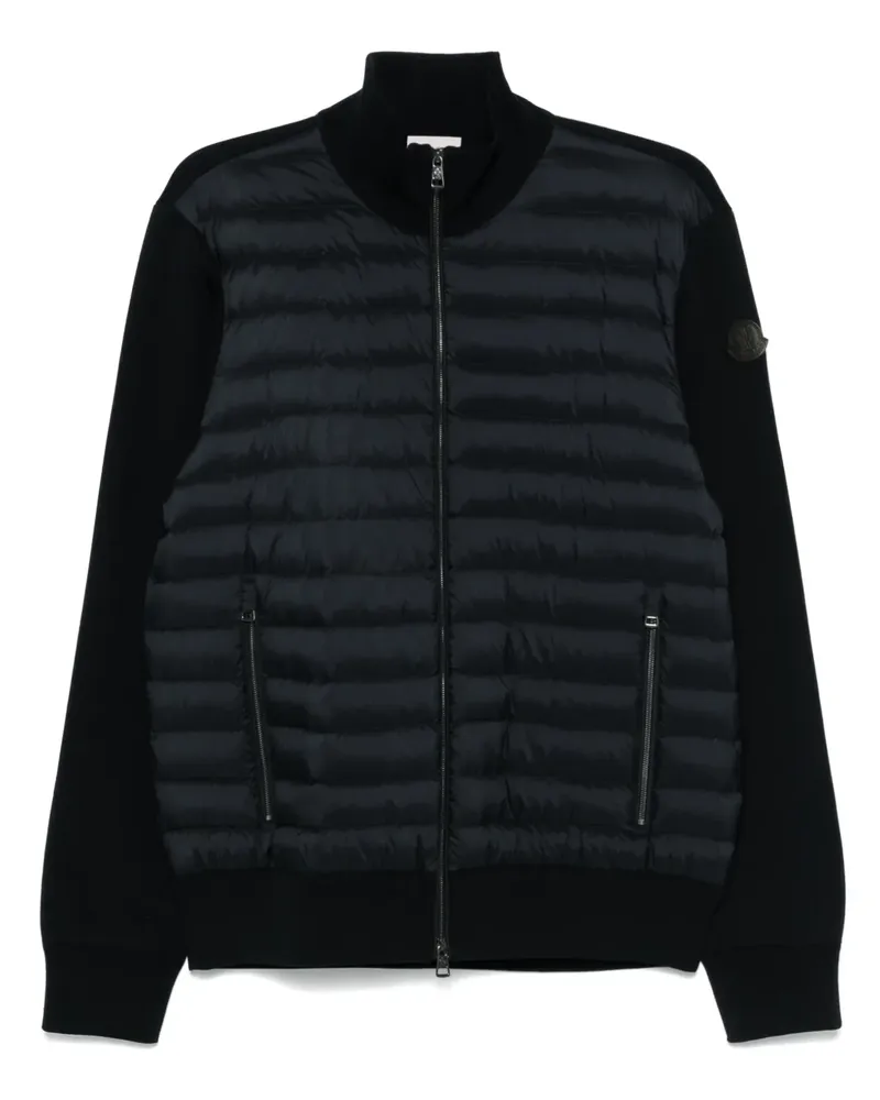 Moncler Jacke mit Kontrasteinsätzen - Blau Blau