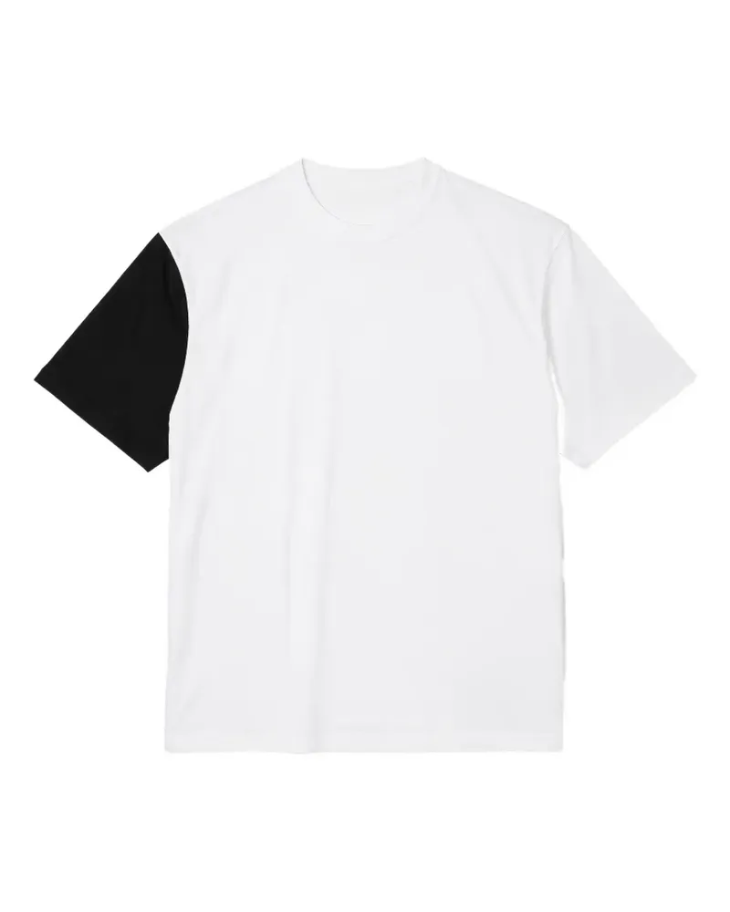 Tombolini colour-block T-shirt - Weiß Weiß
