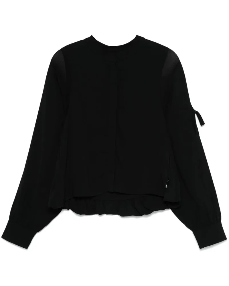 THOM KROM W H 8 Bluse - Schwarz Schwarz