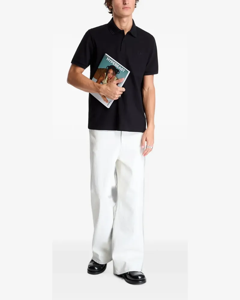 Fred Perry M12 polo shirt - Schwarz Schwarz