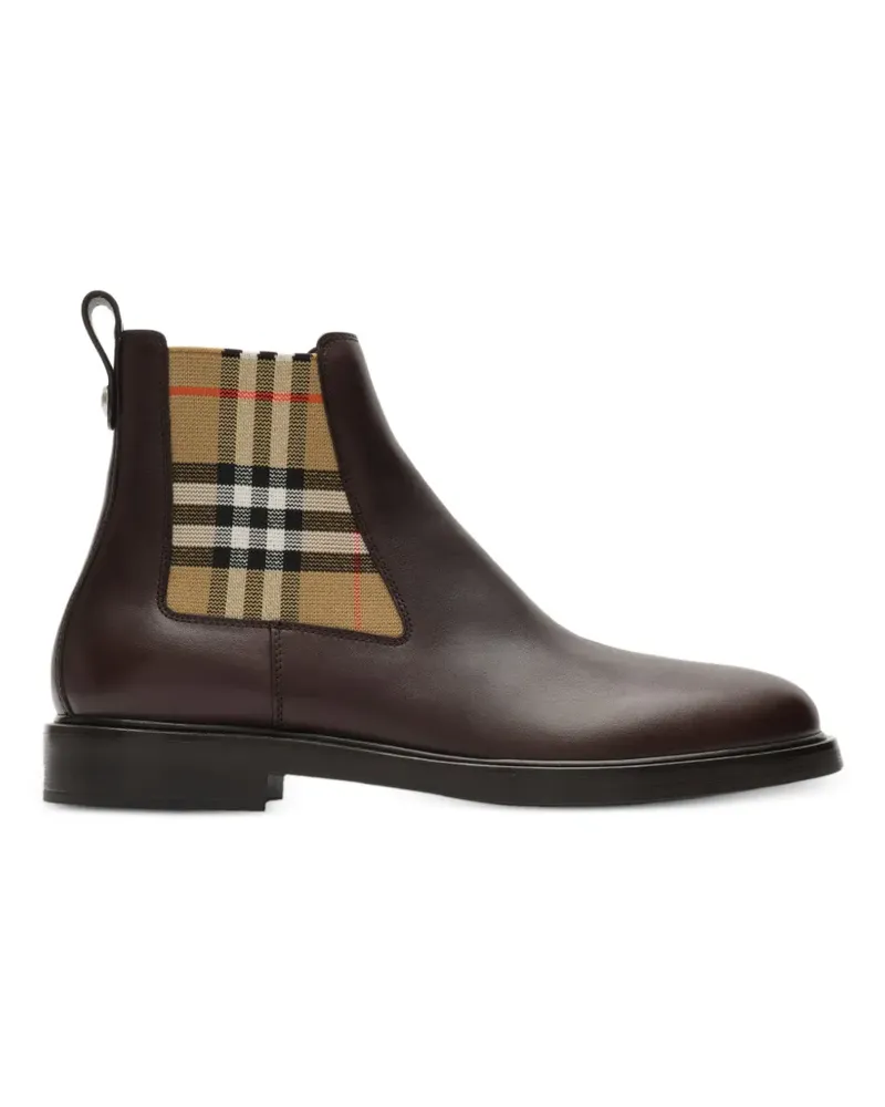 Burberry leather Pembroke boots - Braun Braun