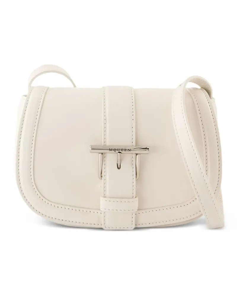 Alexander McQueen Schultertasche aus Leder - Nude Nude