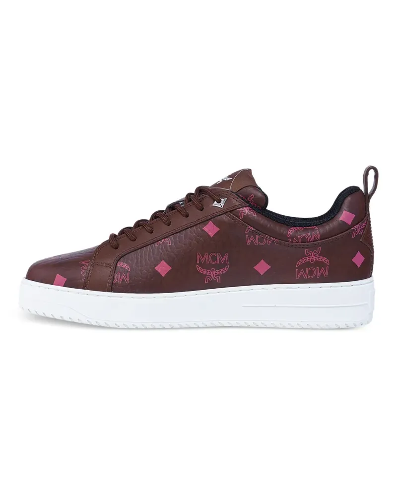 MCM Neo Terrain Visetos Sneakers - Braun Braun