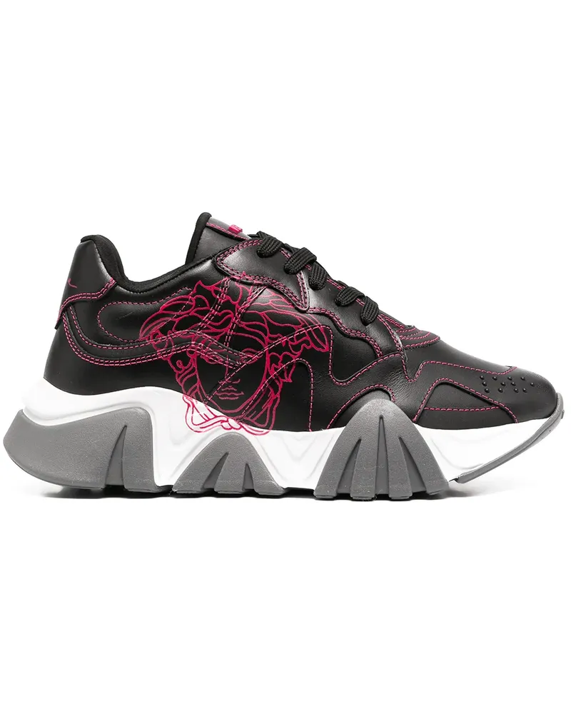 Versace GV Signature Squalo' Sneakers - Schwarz Schwarz