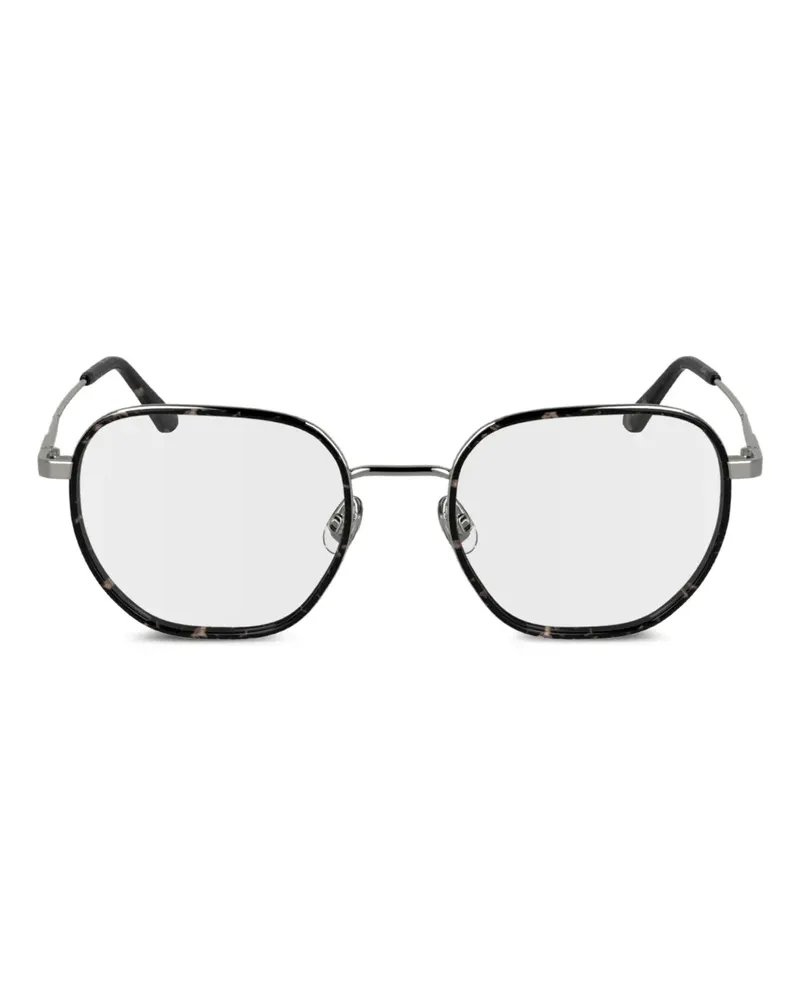Calvin Klein Brille mit geometrischem Gestell - Grau Grau