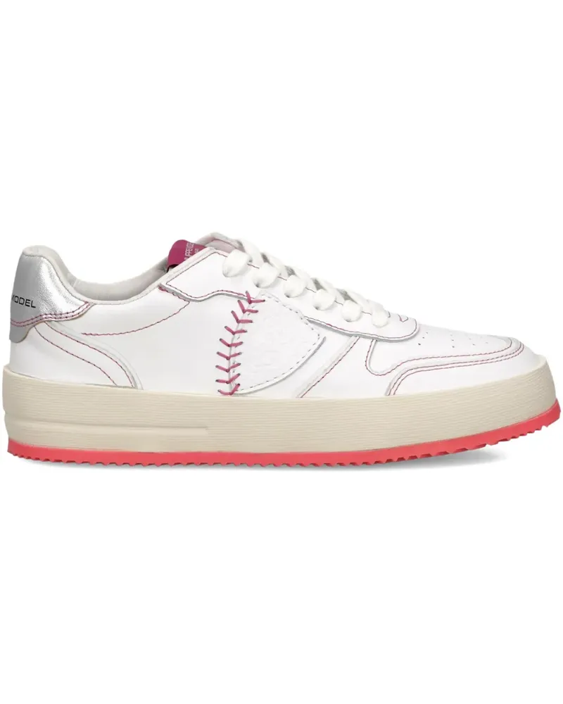 Philippe Model Sneakers aus Leder - Weiß Weiß