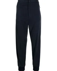 Giorgio Armani Tapered-Jogginghose aus Jersey Blau